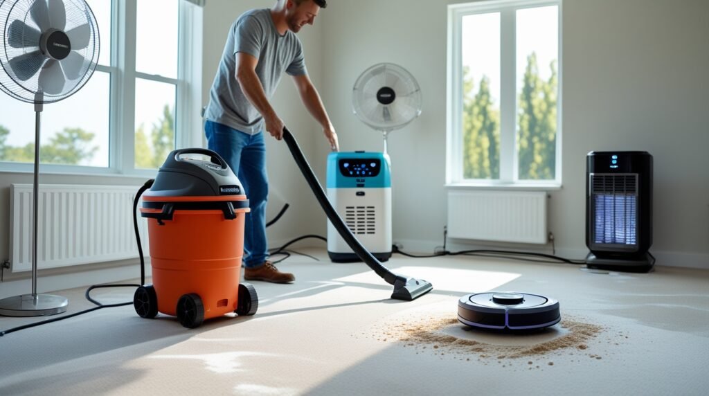 How to Dry a Carpet After Cleaning