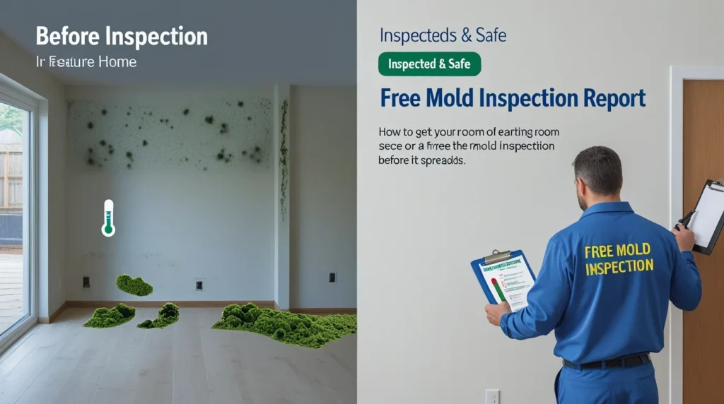 how to get a free mold inspection