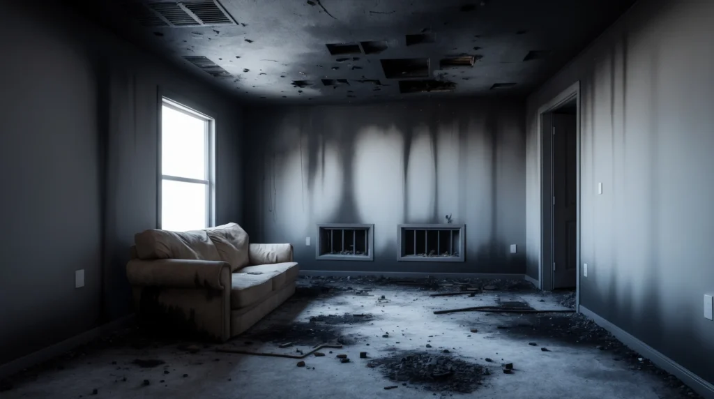 What Happens Inside a House After a Fire