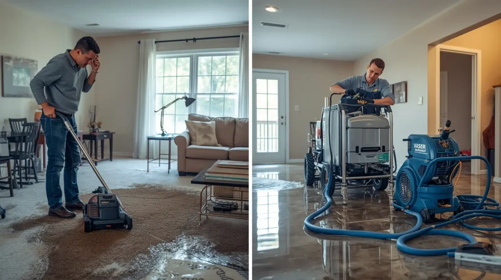 Why Professional Water Extraction Is Safer Than DIY Water Removal